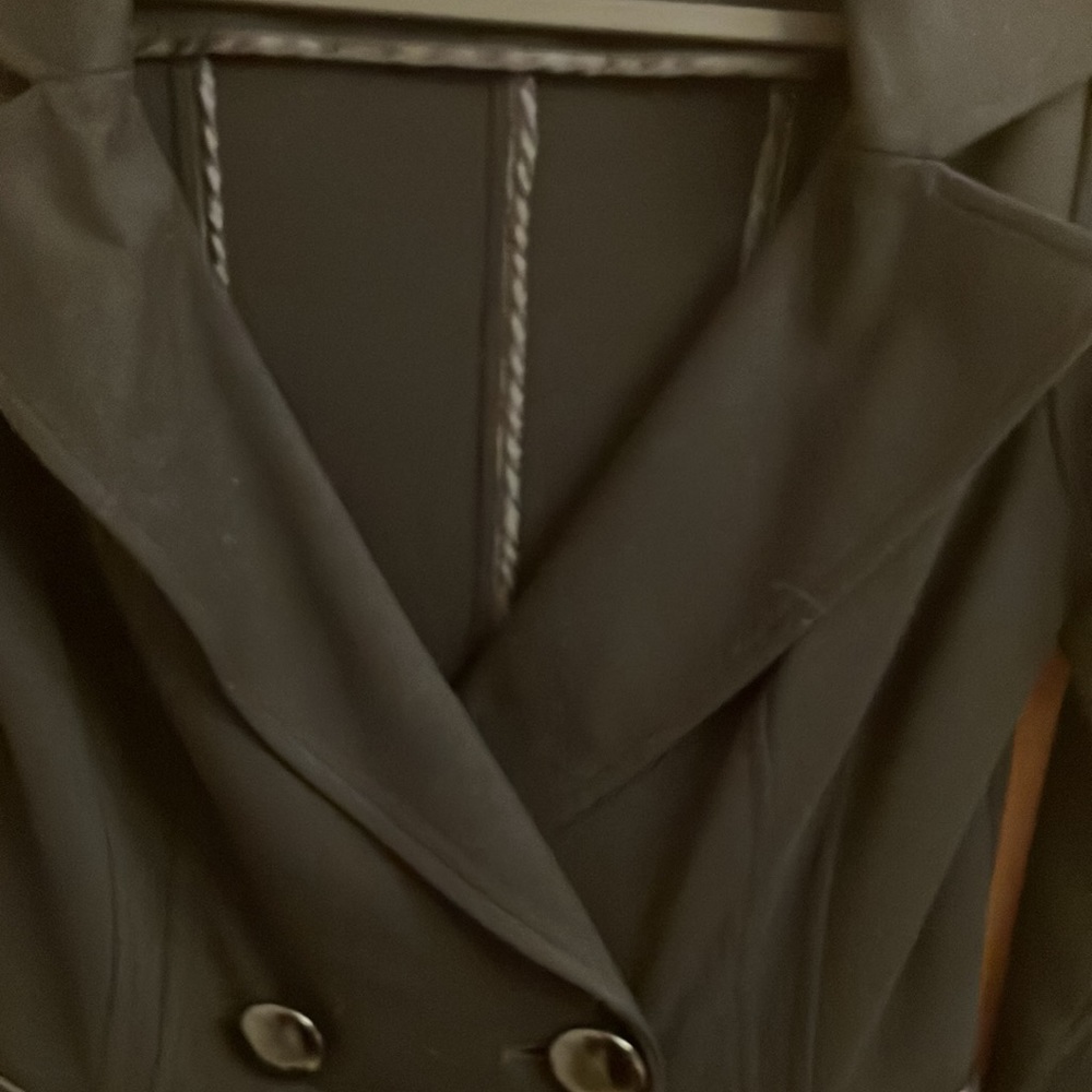 Cache Black Three Quarter Sleeve Blazer Woman’s S… - image 5